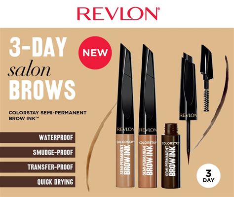 revlon brow|revlon semi permanent brow ink.